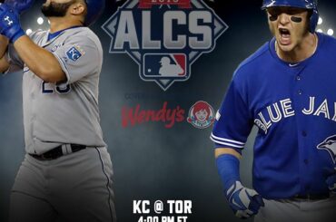Est-ce que @BlueJays va même jusqu'à #ALCS, ou bien @KCRoyals va-t-il perdre une victoire? Regarder sur @ FS1, ...