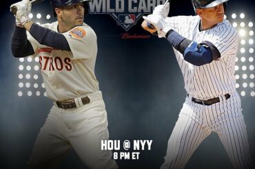 UN. HEURE.
AL #WildCard présenté par @Budweiser ...