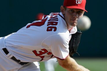 Stephen Strasburg le ressentait aujourd'hui. #Entraînement de printemps...