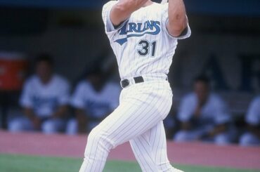 #FlashbackFriday: @ mikepiazza31, secouant la sarcelle d'hiver de @Marlins ....
