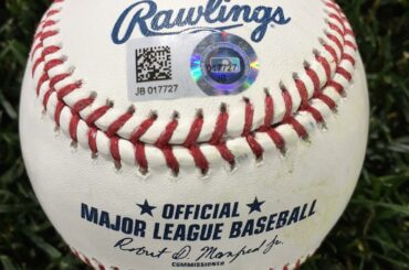 Emmène-moi sur la lune.

#ToddFather a envoyé ce baseball en demi-finale dans l'espace. #HRDer ...