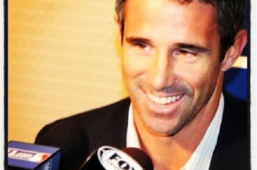 Le nouveau manager de @tigers, Brad Ausmus, s’adresse aux journalistes lors de la #WinterMeetings ....