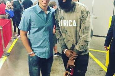 (Repost via @ jharden13) "Le mode Bête !!!! @teamcjcorrea #HTown!" ...