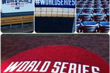 #WorldSeries partout chez #TheK ....