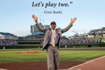 Via @cubs: Notre bien-aimé, M. Cub Ernie Banks, sera honoré tout au long de l'année 2015 ...