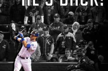 Alex Gordon revient à @kcroyals pour un contrat de quatre ans avec une option mutuelle pour 2020. #Ho ...