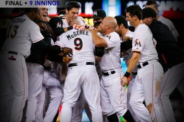 Les @Marlins sont deux gagnants #WALKOFF ....