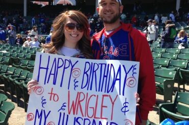 Ce n'est pas une mauvaise façon de passer ton anniversaire. # WrigleyField100 ...