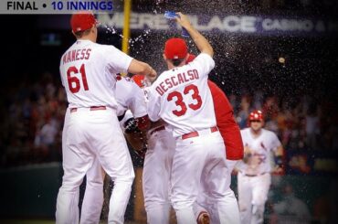 Les @Cardinals #walkoff contre un rival et étoffent leur avance sur la NL #WildCard ....