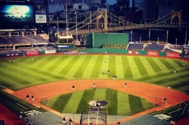 BP sous les lumières à Pittsburgh. #WildCard ...