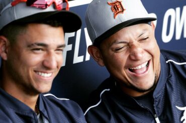 Le sourire de Miggy n’est que contagieux. #Entraînement de printemps...