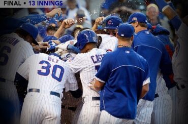 Ville venteuse #Walkoff. Rizzo le termine au 13ème avec une bombe à deux points ....