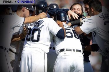 Le boost idéal pour la course # post-saison? Que diriez-vous d'un #walkoff. Faites-le, @Tigers ....