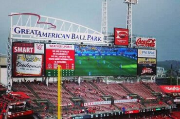 Un retard de pluie à Cincinnati signifie qu’il est temps de passer à l'action #WorldCup ....