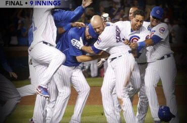 Le troisième succès de Nate Schierholtz dans la soirée a permis aux @Cubs de gagner #walkoff ....