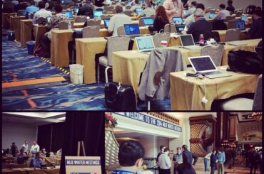 Le premier jour des #WinterMeetings va bon train. Les médias partout ....