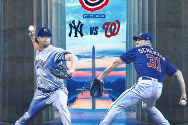 La dernière fois qu'ils se sont rencontrés, c'était lors du premier match des World Series.  Cole vs Scherzer sur ...