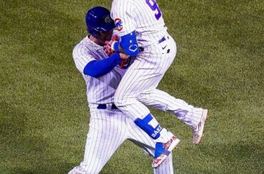 Quatre doublages directs pour les Cubs. #Marcher au large...