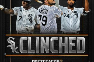 Pour la première fois en 12 ans, les White Sox se dirigent vers les séries éliminatoires. #CLI ...