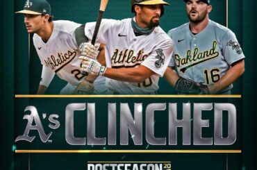 Pour la 3e année consécutive, les @Athletics se dirigent vers les séries éliminatoires! #CLINCHE ...