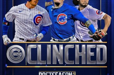 Les @cubs sont de retour en séries éliminatoires! #CLINCHED ...