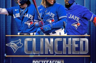 Cachez les tables pliantes! Les Blue Jays sont liés aux séries éliminatoires. #CLINCHED ...