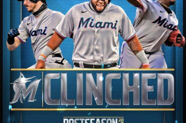 Pour la première fois en 17 ans, les @Marlins sont en séries éliminatoires! #CLINCHED ...