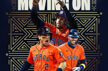 Pour la 4e année consécutive, les Astros se dirigent vers l'ALCS. #CLINCHED ...