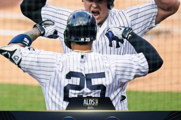 Il y aura un jeu 5. #ALDS ...
