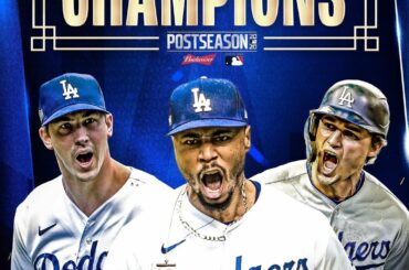 Pour la 3ème fois en 4 ans, les @Dodgers sont NL Champs! #CLINCHED ...