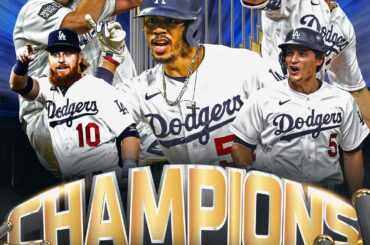 Dans une année qui a été si improbable, les Dodgers de Los Angeles sont #CHAMPS ...