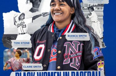 Il y a un mois, @ biancaesmith12 a été embauchée par le @redsox, rejoignant d'autres femmes noires ...