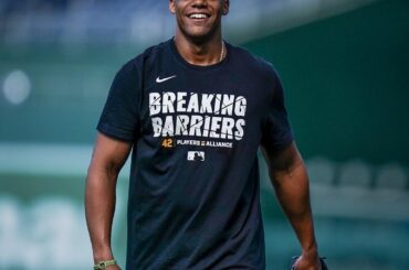 Quelle belle journée de baseball!  # Jackie42 ...