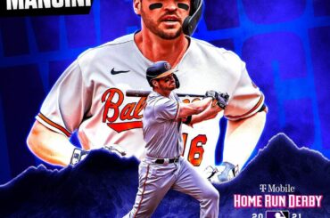 La saison de retour épique de @treymancini se poursuit.  Il participera au #HRDer...