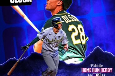 @Matt_Olson21 porte le field à 6 dans le #HRDerby.  Qui seront les 2 derniers co...