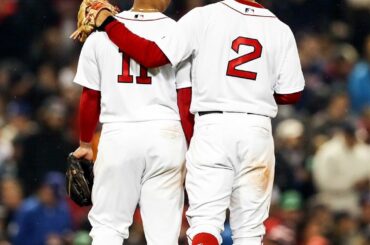 @thexman2 et @rafael.devers seront les 1ers coéquipiers à débuter en SS/3B dans le ...