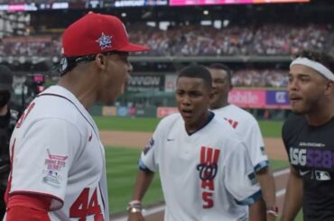 Childish Gambino est plein d'émotion !  #HRDerby...