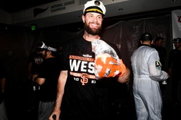 107 victoires plus tard, NL West Champs.  #CLINCHÉ...