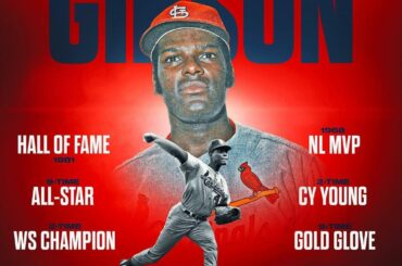 Bob Gibson était aussi bon que possible.  #Le mois de l'histoire noire...