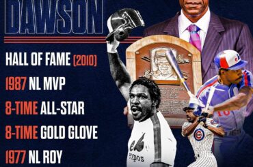 Andre Dawson pouvait tout faire sur le diamant.  #Le mois de l'histoire noire...