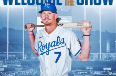 L'espoir n ° 1 de la MLB est officiellement dans les grands.  Les @kcroyals ont annoncé...