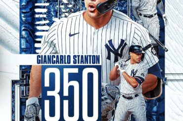 3️⃣5️⃣0️⃣ !  Giancarlo Stanton devient...