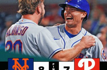 Hier soir, les @Mets ont réussi leur plus grand retour en 9e manche en 25 ans...