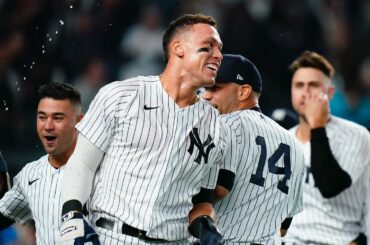 Le premier homer #walkoff de @ TheJudge44 n'a laissé aucun doute...
