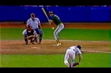 Premier succès de Jose Canseco en Ligue majeure • 7 septembre 1985