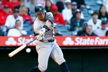 Série de coups sûrs d'Anthony Volpe : l'arrêt-court des Yankees égalise un record de Joe DiMaggio et s'en rapproche d'un autre contre les Angels