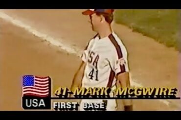 1984 TEAM USA BASEBALL • FORMATION DE DÉPART ⚾️🇺🇸⭐️