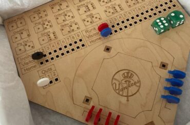 J'ai fait ce jeu de dés de baseball pour l'ami de mon fils.  Sa réaction est étonnante !