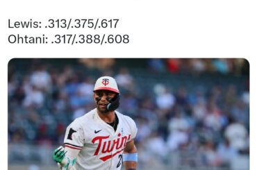 Royce Lewis reflète les statistiques de Shohei Ohtani