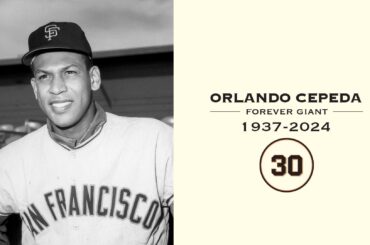 Une semaine plus tard, après le décès de Willie Mays, son coéquipier au Temple de la renommée, Orlando Cepeda, est décédé, ont annoncé les Giants de San Francisco.